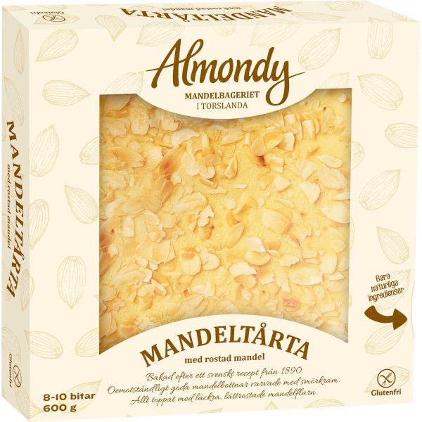 Almondy Mandeltårta