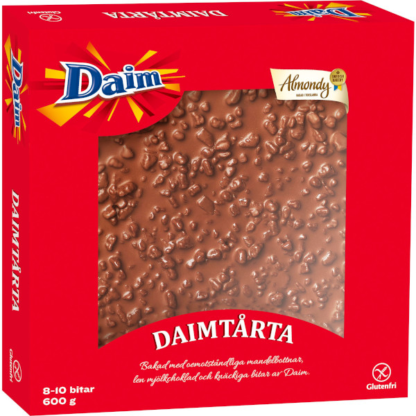 Almondy Mandeltårta Daim