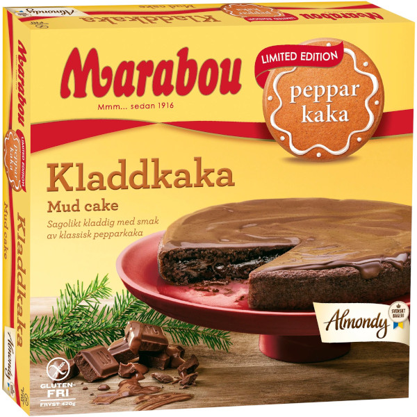 Almondy Kladdkaka Marabou Pepparkaka