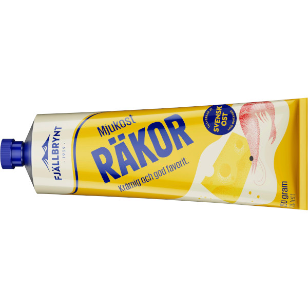Fjällbrynt Mjukost Räkor