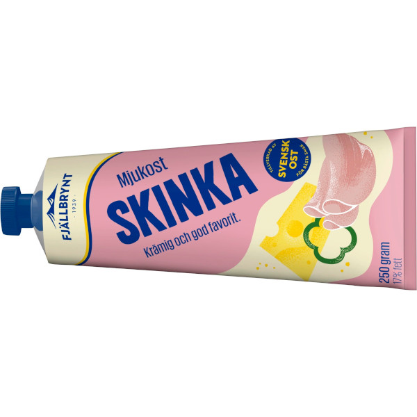 Fjällbrynt Mjukost Skinka