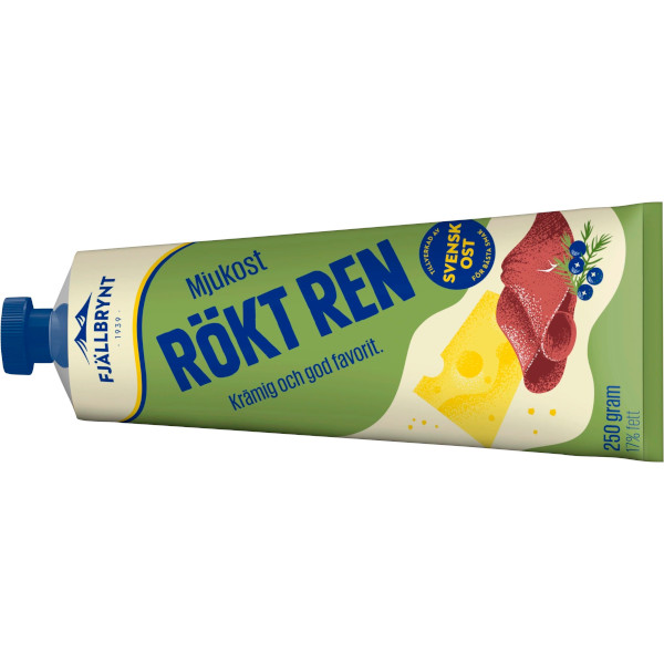 Fjällbrynt Mjukost Rökt Ren