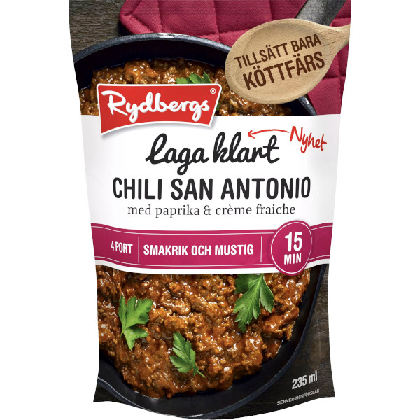Rydbergs Laga Klart Chili San Antonio