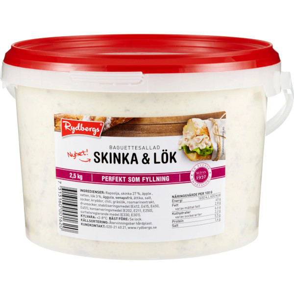 Rydbergs Baguettesallad Skinka & Lök
