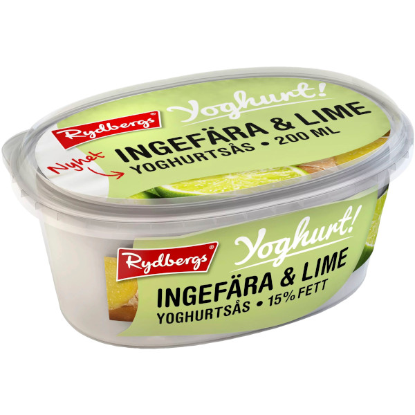 Rydbergs Yoghurtsås Ingefära & Lime