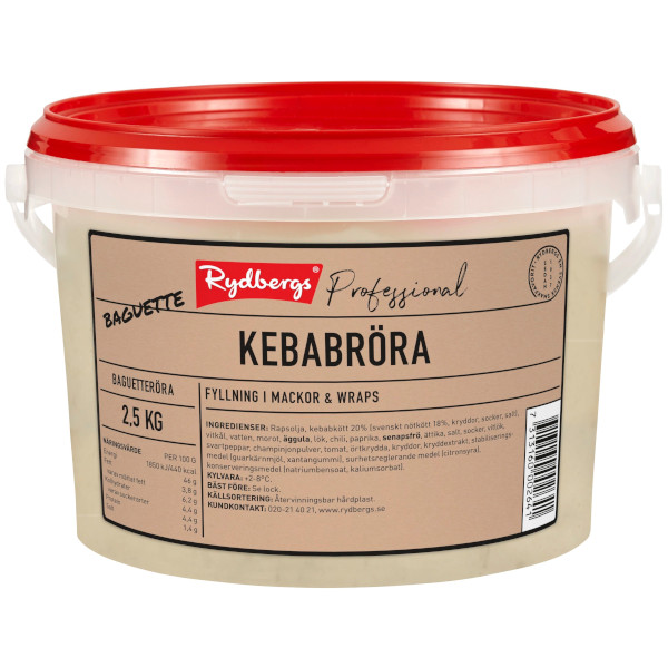 Rydbergs Baguettesallad Kebab