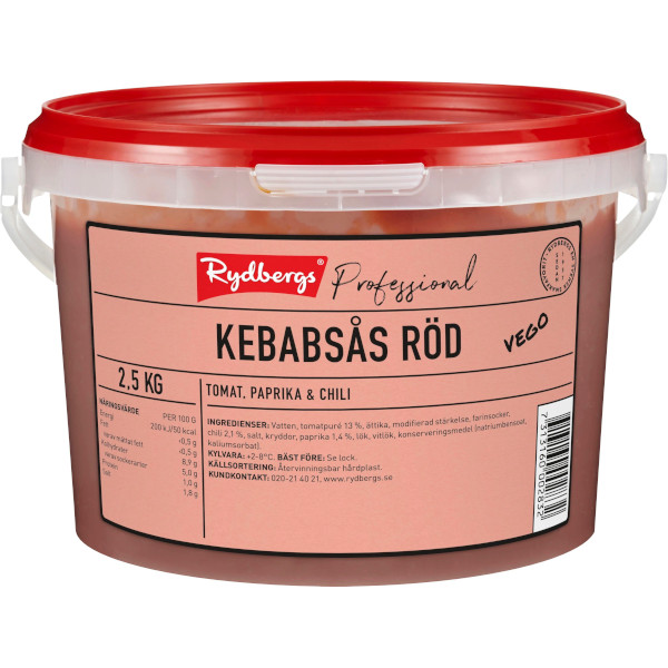 Rydbergs Kebabsås Röd