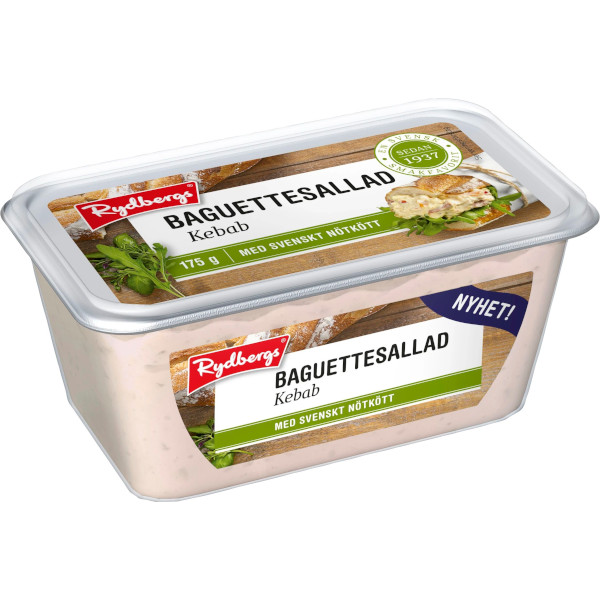 Rydbergs Baguettesallad Kebab