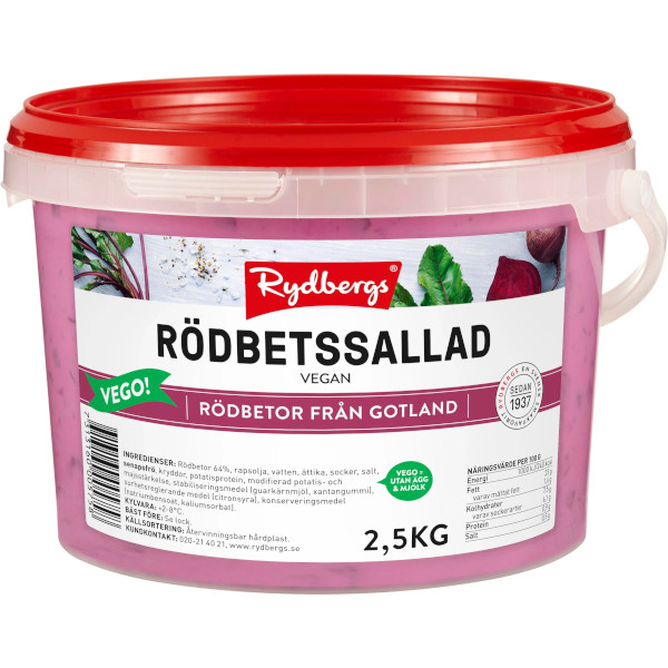 Rydbergs Rödbetssallad Vegansk