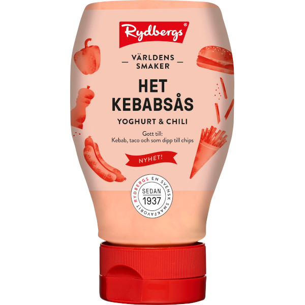 Rydbergs Kebabsås Het