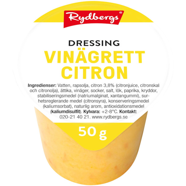 Rydbergs Salladsdressing Vinägrett Citron