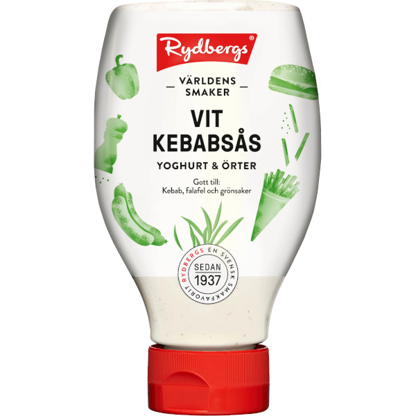 Rydbergs Kebabsås Vit