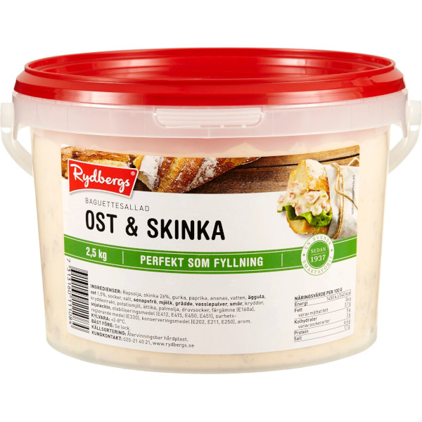 Rydbergs Baguettesallad Ost & Skinka