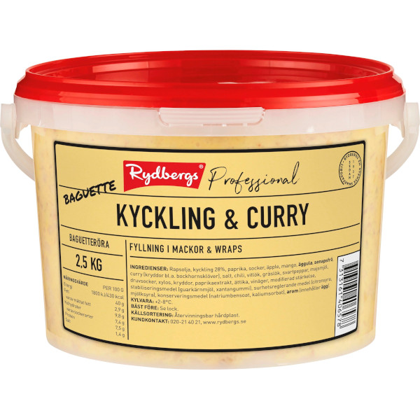 Rydbergs Baguettesallad Kyckling & Curry
