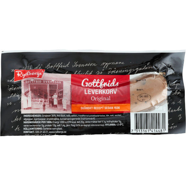 Rydbergs Gottfrids Leverkorv Original