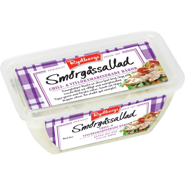 Rydbergs Smörgåssallad Chili & Vitlöksmarinerade Räkor