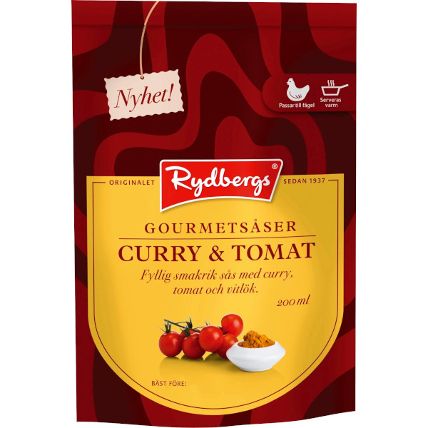 Rydbergs Gourmetsås Curry & Tomat