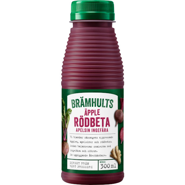 Brämhults Juice Äpple/Rödbeta/Apelsin/Ingefära