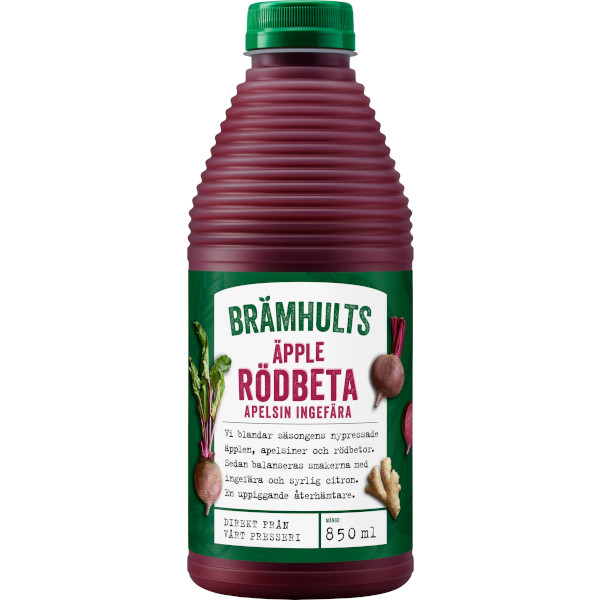 Brämhults Juice Äpple/Rödbeta/Apelsin/Ingefära