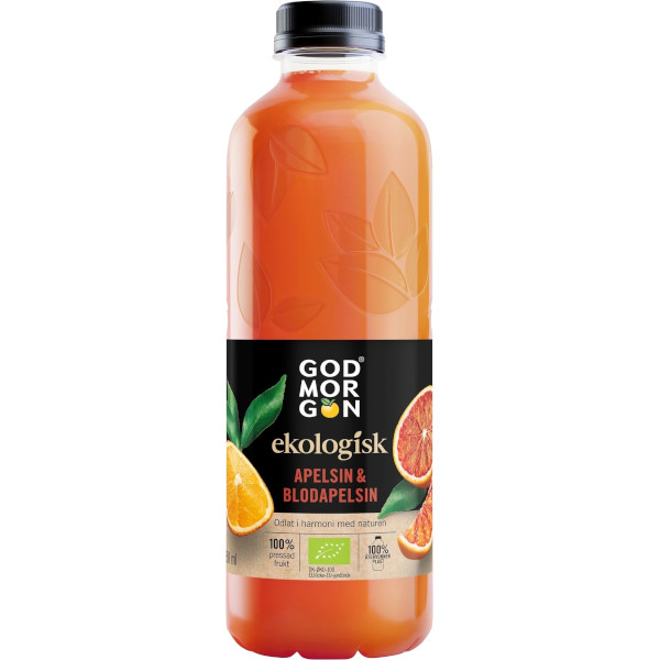 God Morgon Juice Apelsin & Blodapelsin Ekologisk