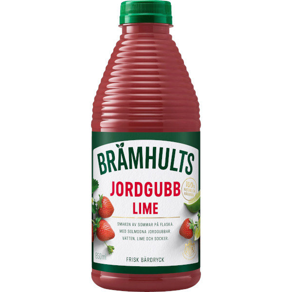 Brämhults Juice Jordgubb/Lime