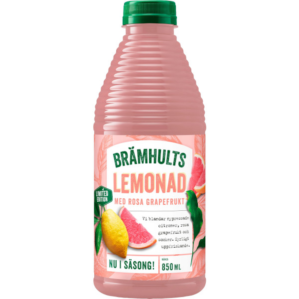 Brämhults Lemonad Rosa Grapefrukt