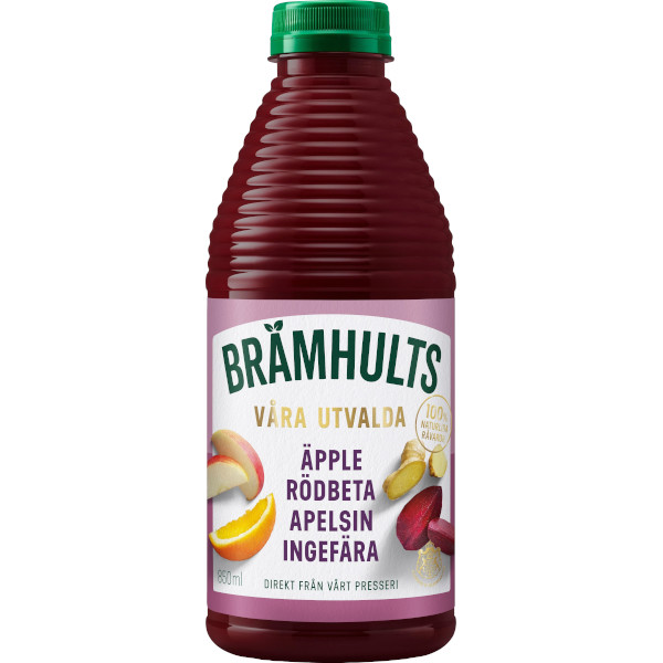 Brämhults Juice Äpple/Rödbeta/Apelsin/Ingefära