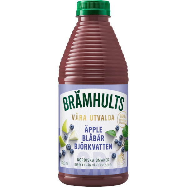 Brämhults Juice Äpple/Blåbär/Björkvatten