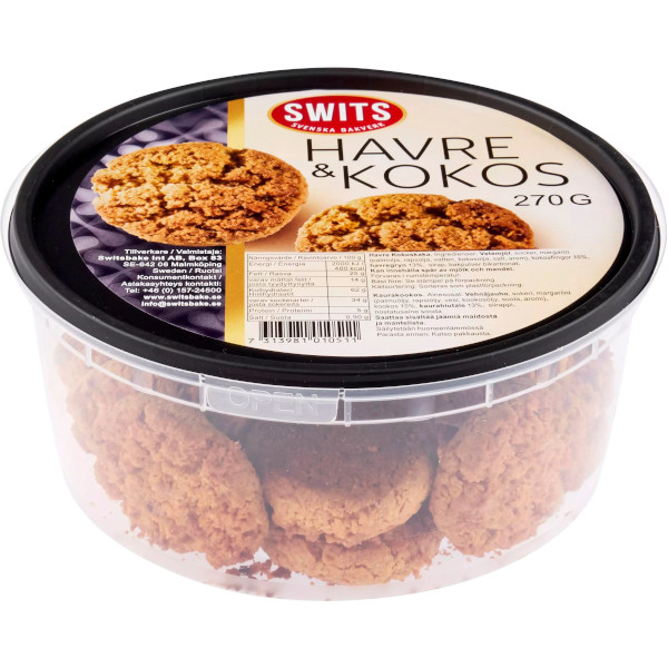 Swits Havre & Kokoskakor