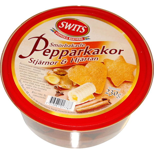 Swits Pepparkakor Stjärnor & Hjärtan