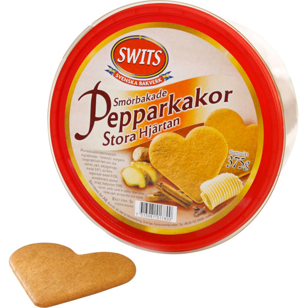 Swits Pepparkakor Stora Hjärtan