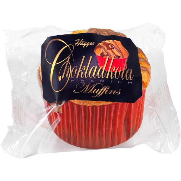 Hägges Premiummuffins Chokladkola