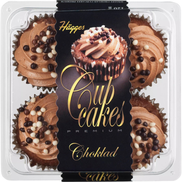 Hägges Cupcakes Premium Choklad