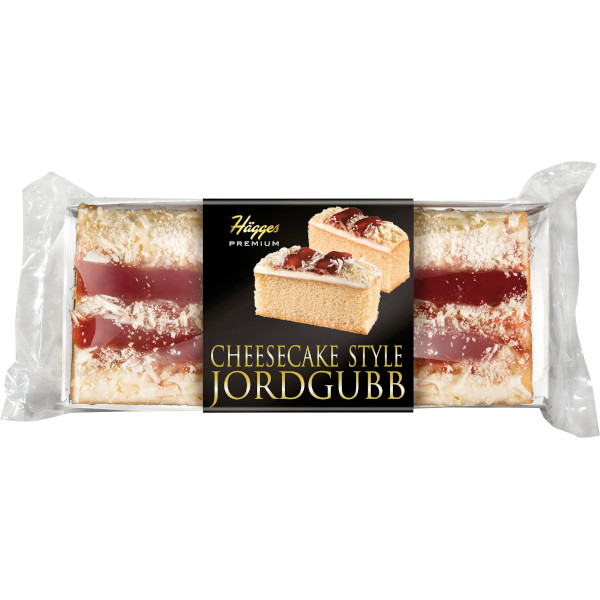 Hägges Premiumkaka Cheesecake Style Jordgubb