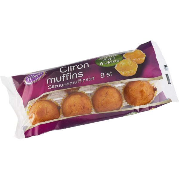 Hägges Citronmuffins Fruktos