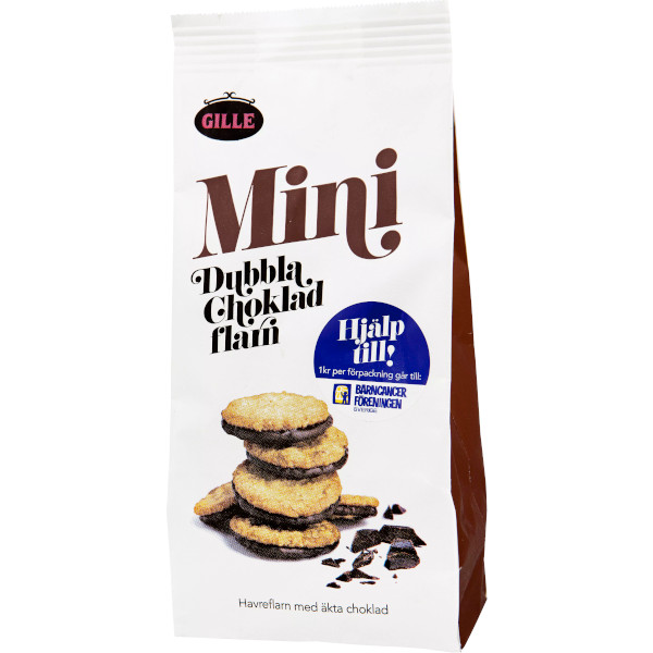 Gille Dubbla Chokladflarn Mini