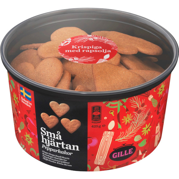 Gille Pepparkakor Små Hjärtan