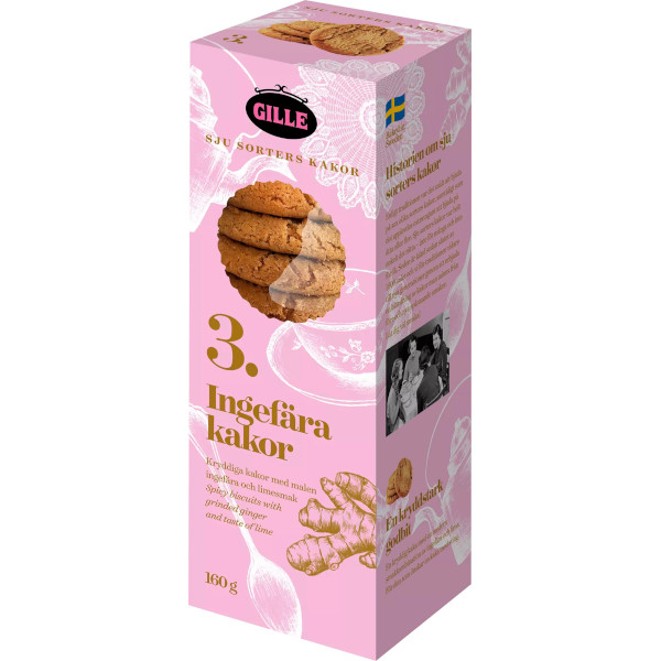 Gille Ingefärakakor (Sju Sorters Kakor Nr 3)