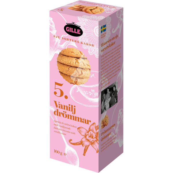 Gille Vaniljdrömmar (Sju Sorters Kakor Nr 5)