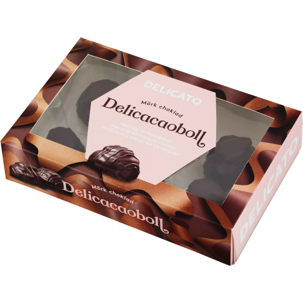 Delicato Delicacaoboll Mörk Choklad