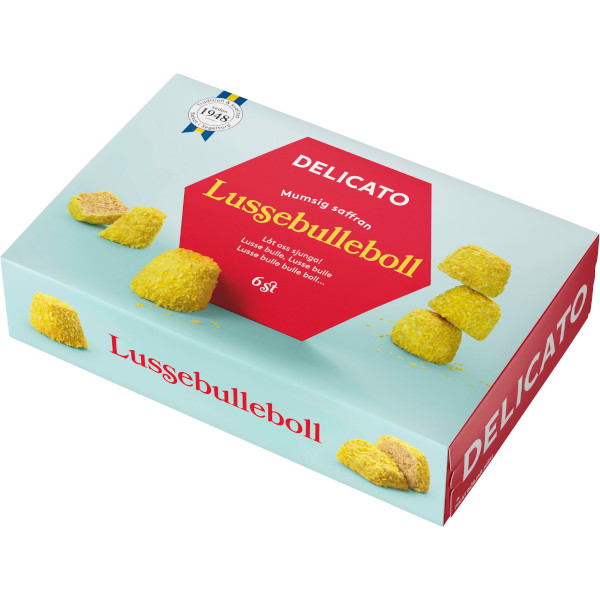 Delicato Lussebulleboll