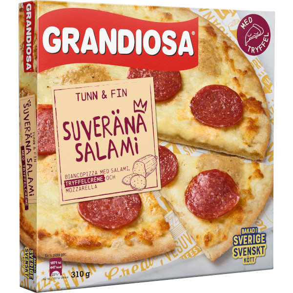 Grandiosa Pizza Tunn & Fin Suveräna Salami