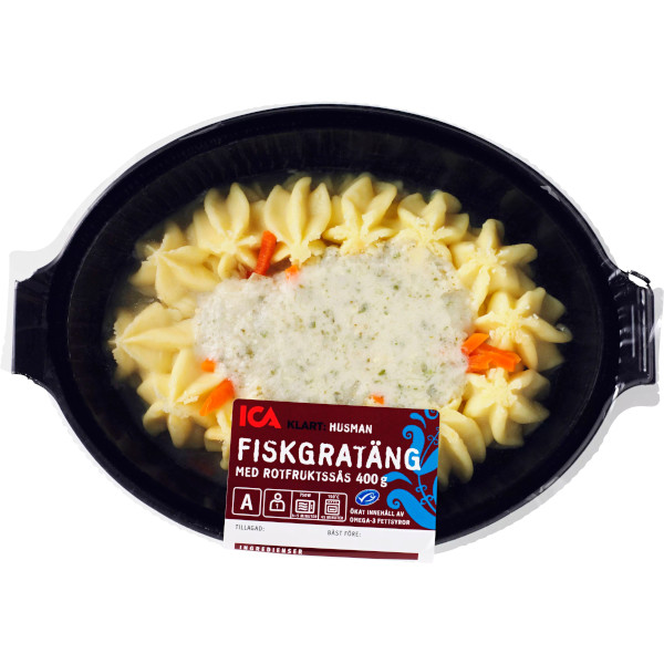 ICA Fiskgratäng Rotfruktssås