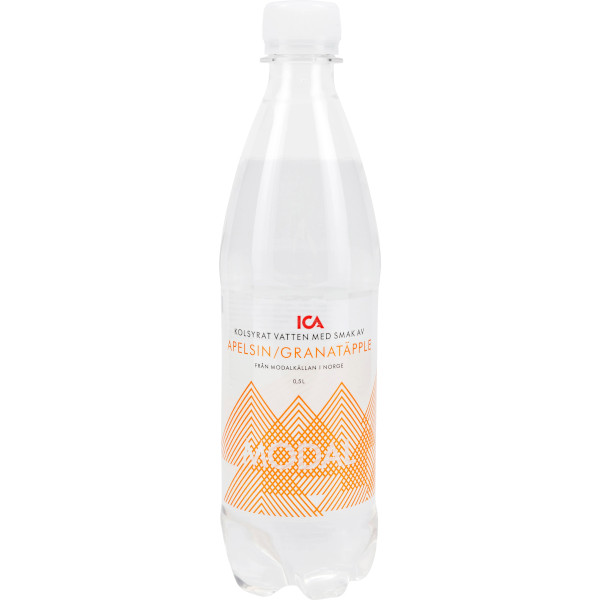 ICA Vatten Kolsyrat Apelsin/Granatäpple