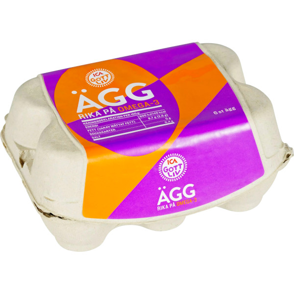 ICA Gott Liv Ägg Omega-3