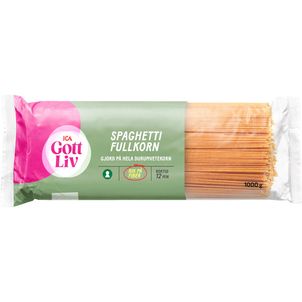 ICA Gott Liv Spaghetti Fullkorn