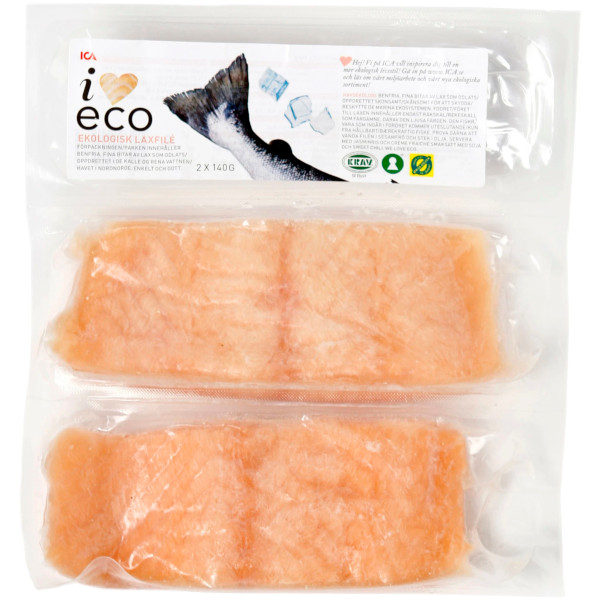 ICA I Love Eco Laxfilé Ekologisk