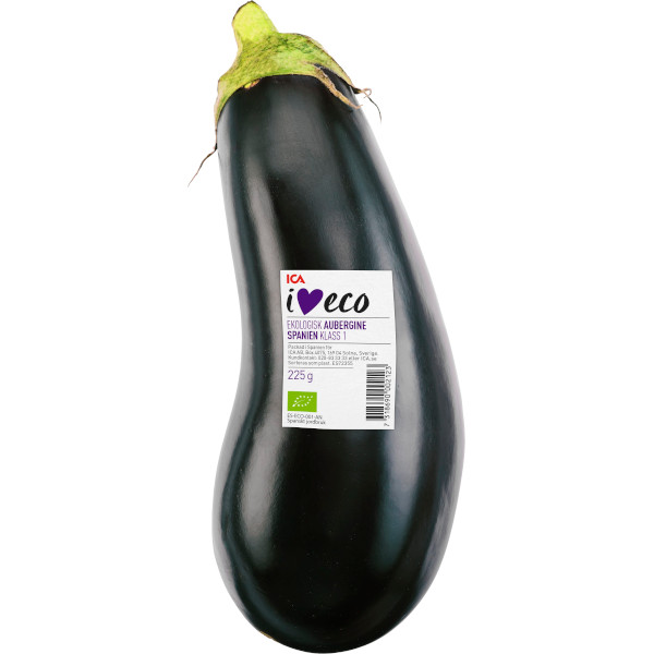 ICA I Love Eco Aubergine Ekologisk
