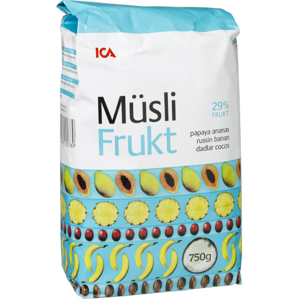 ICA Müsli Frukt