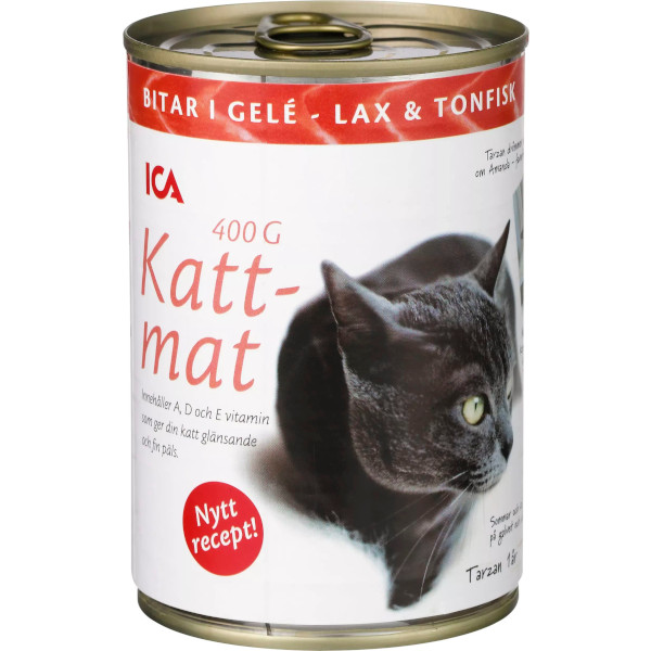ICA Kattmat Bitar I Gelé Lax & Tonfisk